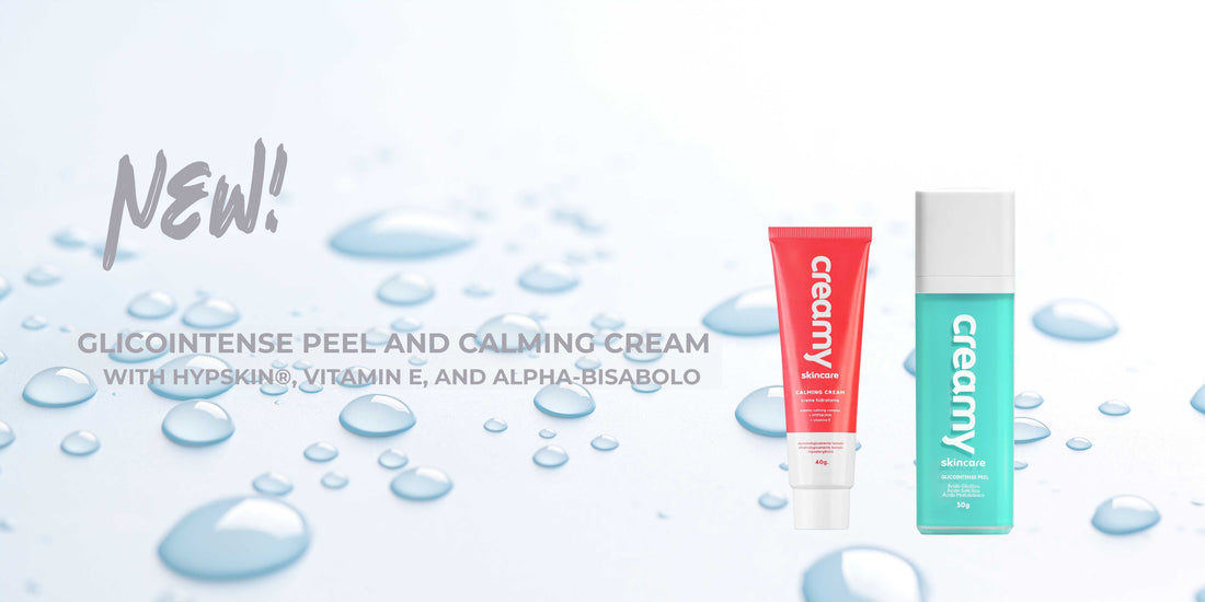 Introducing Two New Stars to the Creamy Skincare Family: Glicointense Peel and Calming Cream - Creamy Skincare