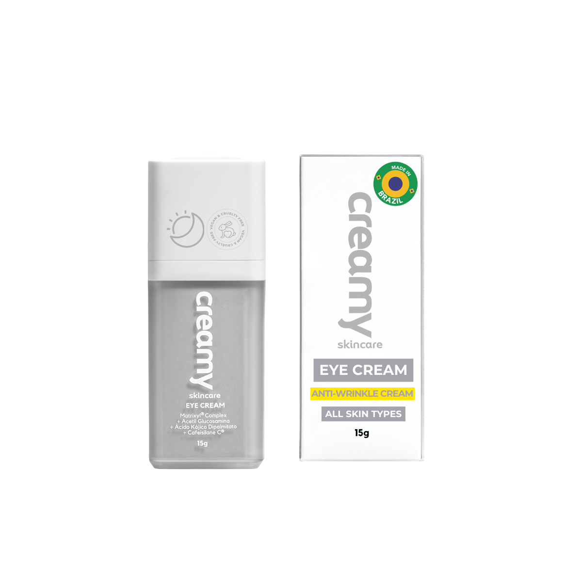 CREAMY Eye Cream - Brightening Anti-Wrinkle-Creamy Skincare
