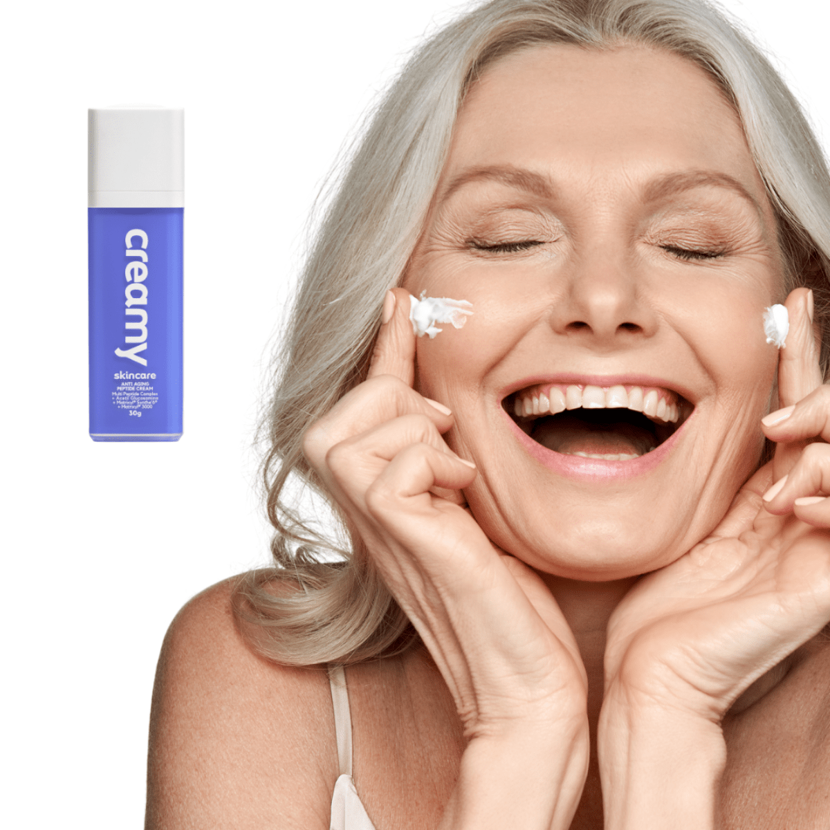 CREAMY Peptide Cream - Anti-Aging Firming Moisturizer - Wrinkle Reducer-Creamy Skincare