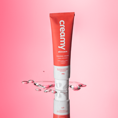 Creamy Calming Cream - Ultra-Light Hydrating Gel-Cream, Fast Absorbing - 40g-Creamy Skincare
