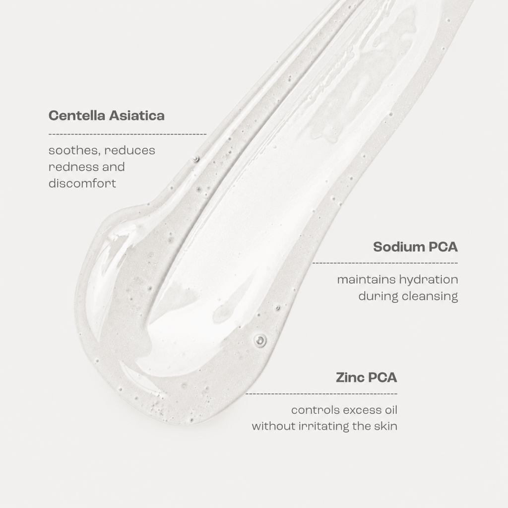CREAMY Gentle Oil-Control Cleansing Gel - Creamy Skincare
