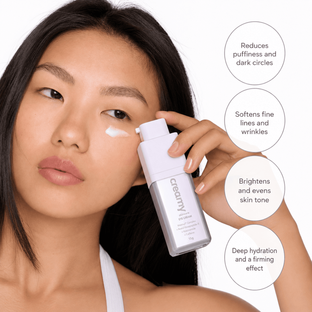 Creamy Peptide + Eye Cream Duo - Advanced Anti-Aging Solution - Creamy Skincare