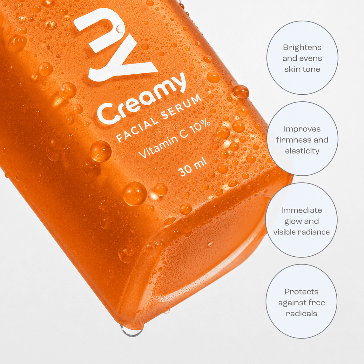 Creamy Peptide + Vitamin C Duo - Advanced Anti-Aging Solution - Creamy Skincare